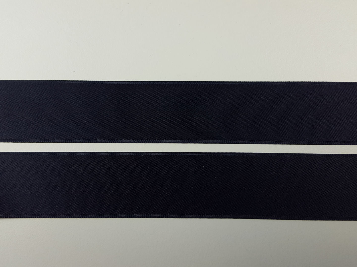 Satinband 25mm doppelseitig dunkles navy