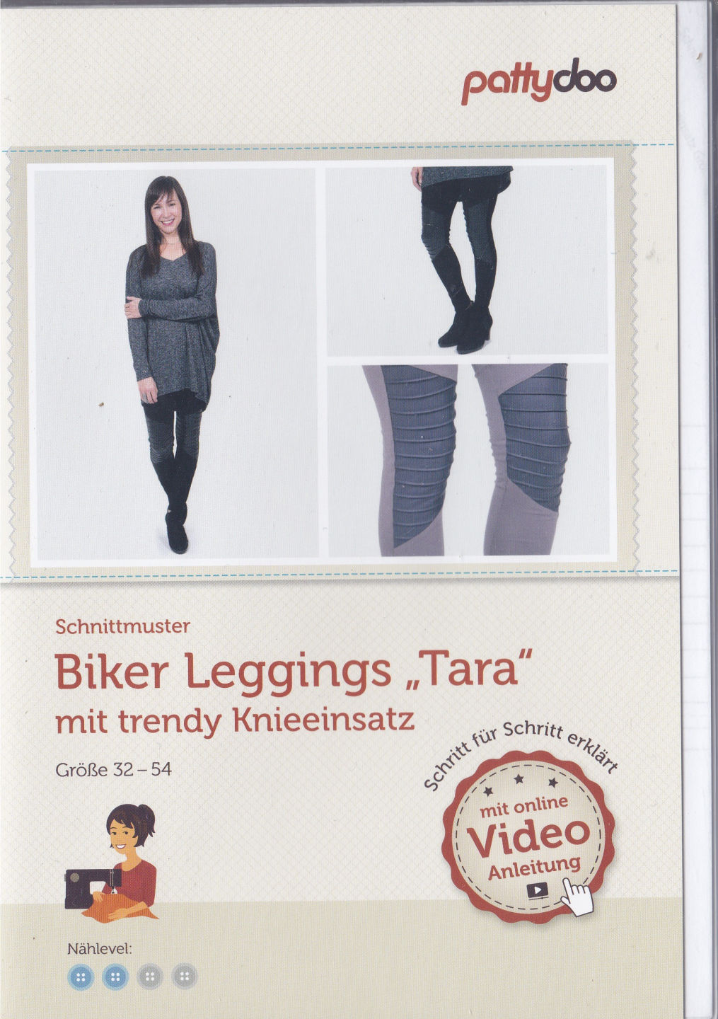 Schnittmuster Biker Leggings Tara