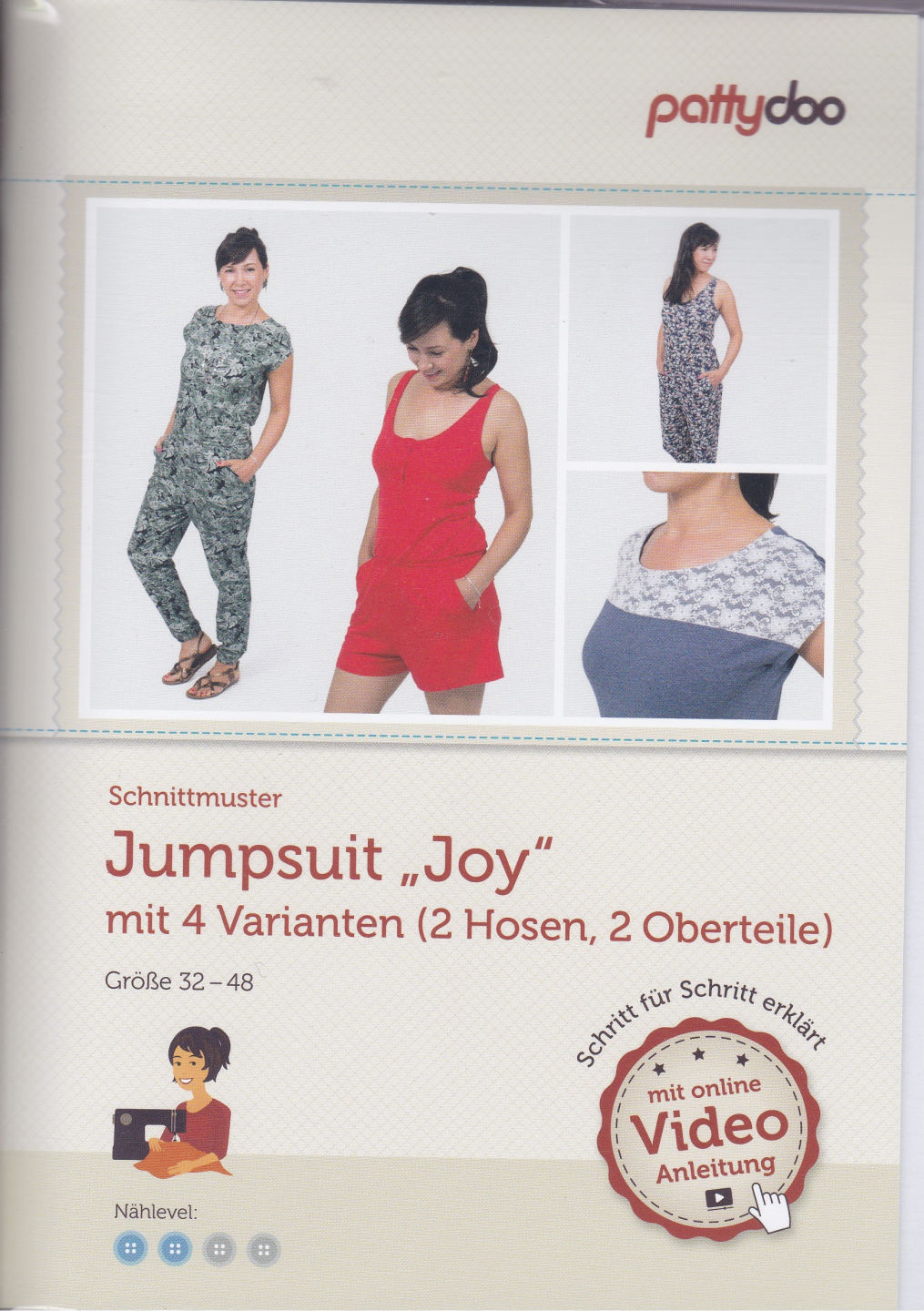 Schnittmuster Jumpsuit Joy
