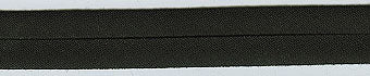 Schrägband Baumwolle schwarz Farbe 999