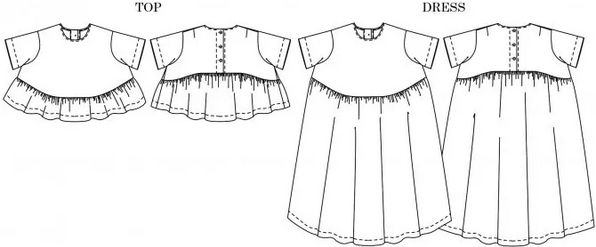 Florence Merchant & Mills Papierschnittmuster
