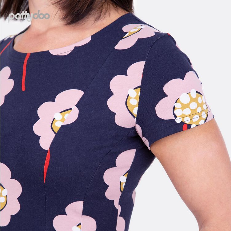 Damen Jerseykleid Eliza Schnittmuster
