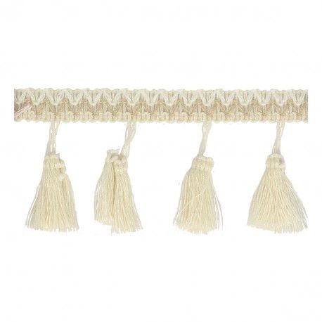 Boho Quasten royalblau