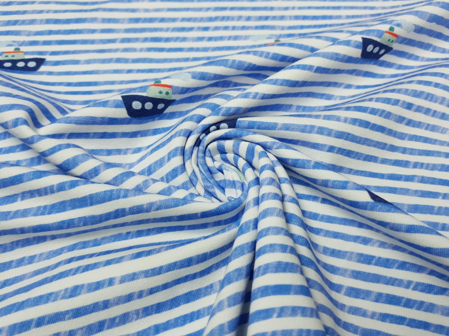 Sea Life royalblau/offwhite/dunkelblau