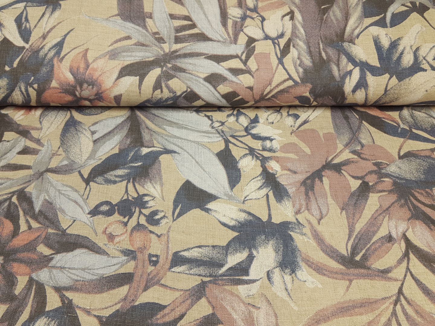 Seneca beige/hellblau/altrosa