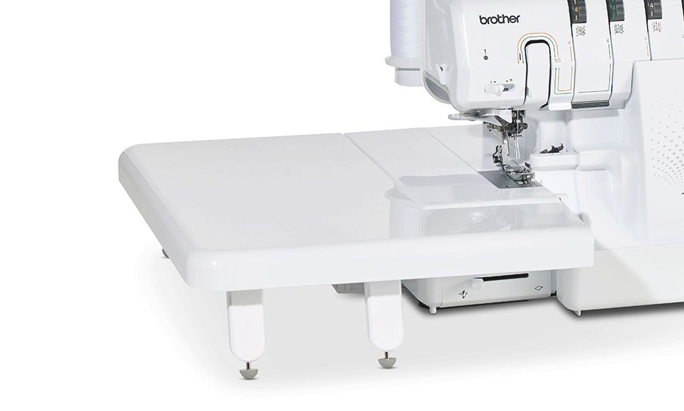 Breiter Anschiebetisch für die Overlock-Maschine Airflow 3000 SERGERWT3
