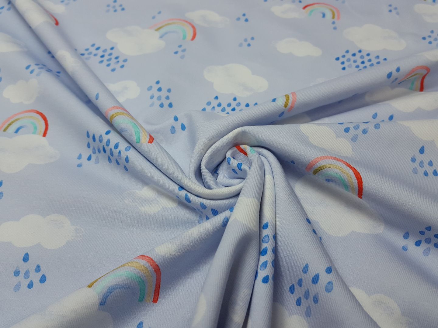 Sky Rainbow hellblau/bunt