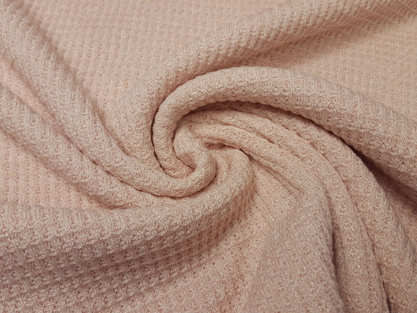 Einzelstück Soft Waffle rosa melange