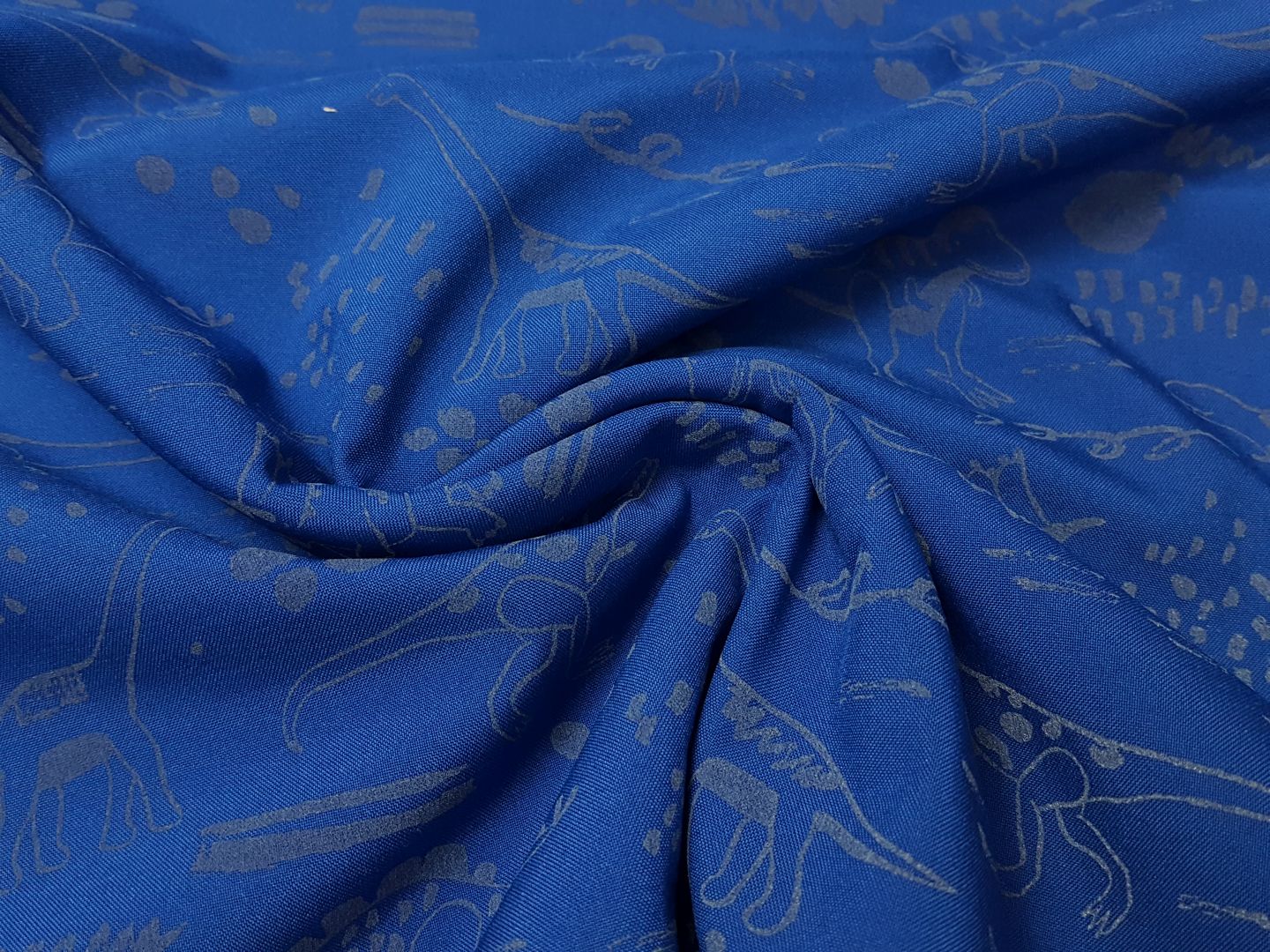 Softshell Sakura royalblau/silber