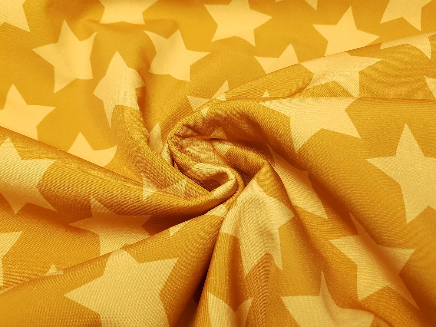 Softshell Stars senfgelb/gelb