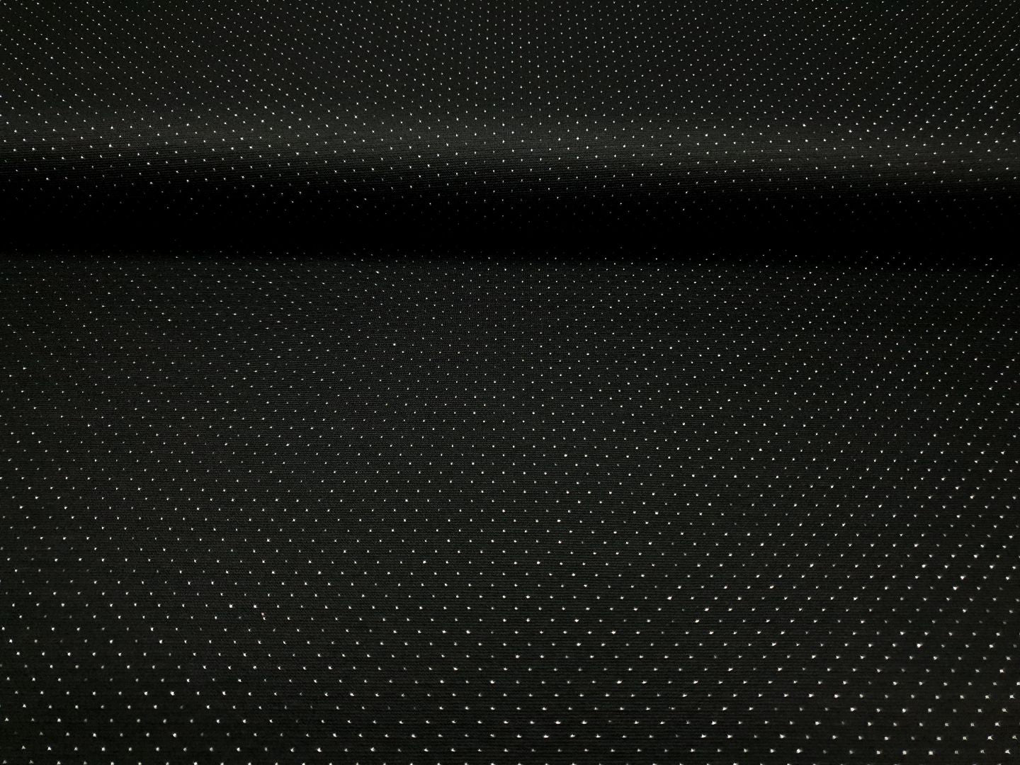 Sparkling Dots schwarz/silber
