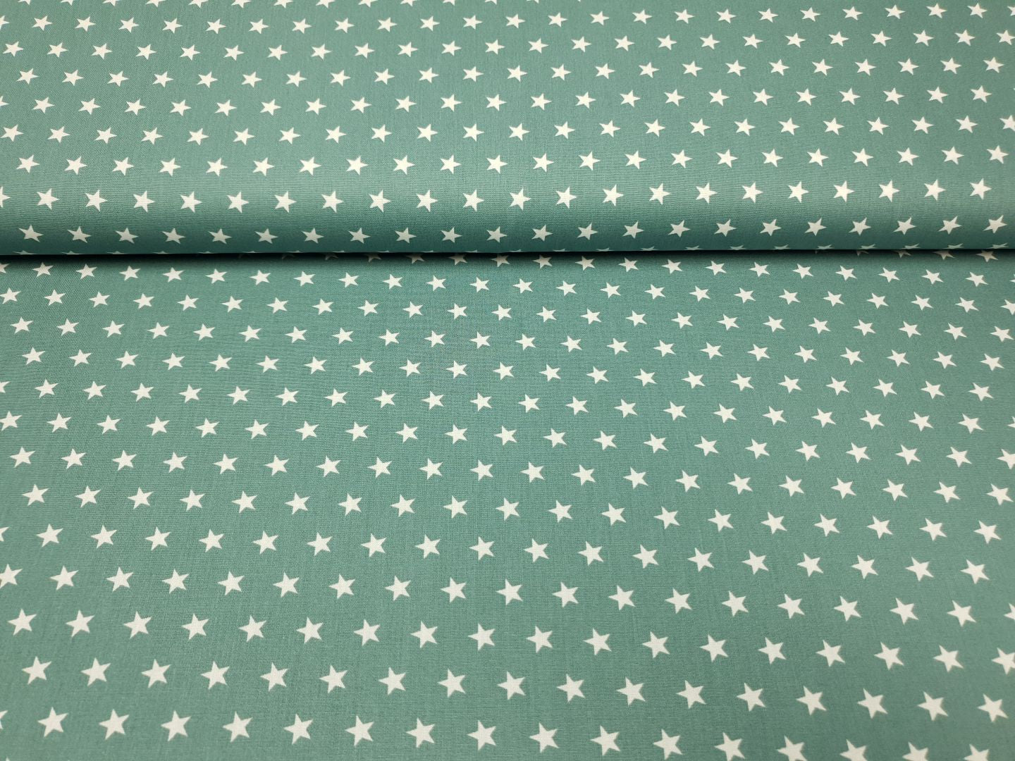 Stars dustygreen/weiss