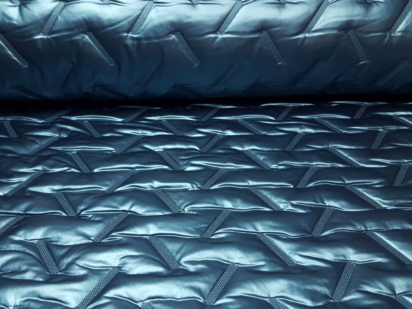 Stepper Fabrizio metallicblau