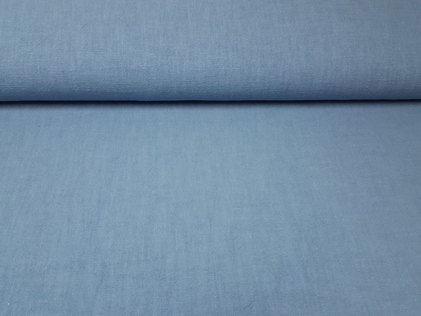 Stonewashed Leinen helles jeansblau