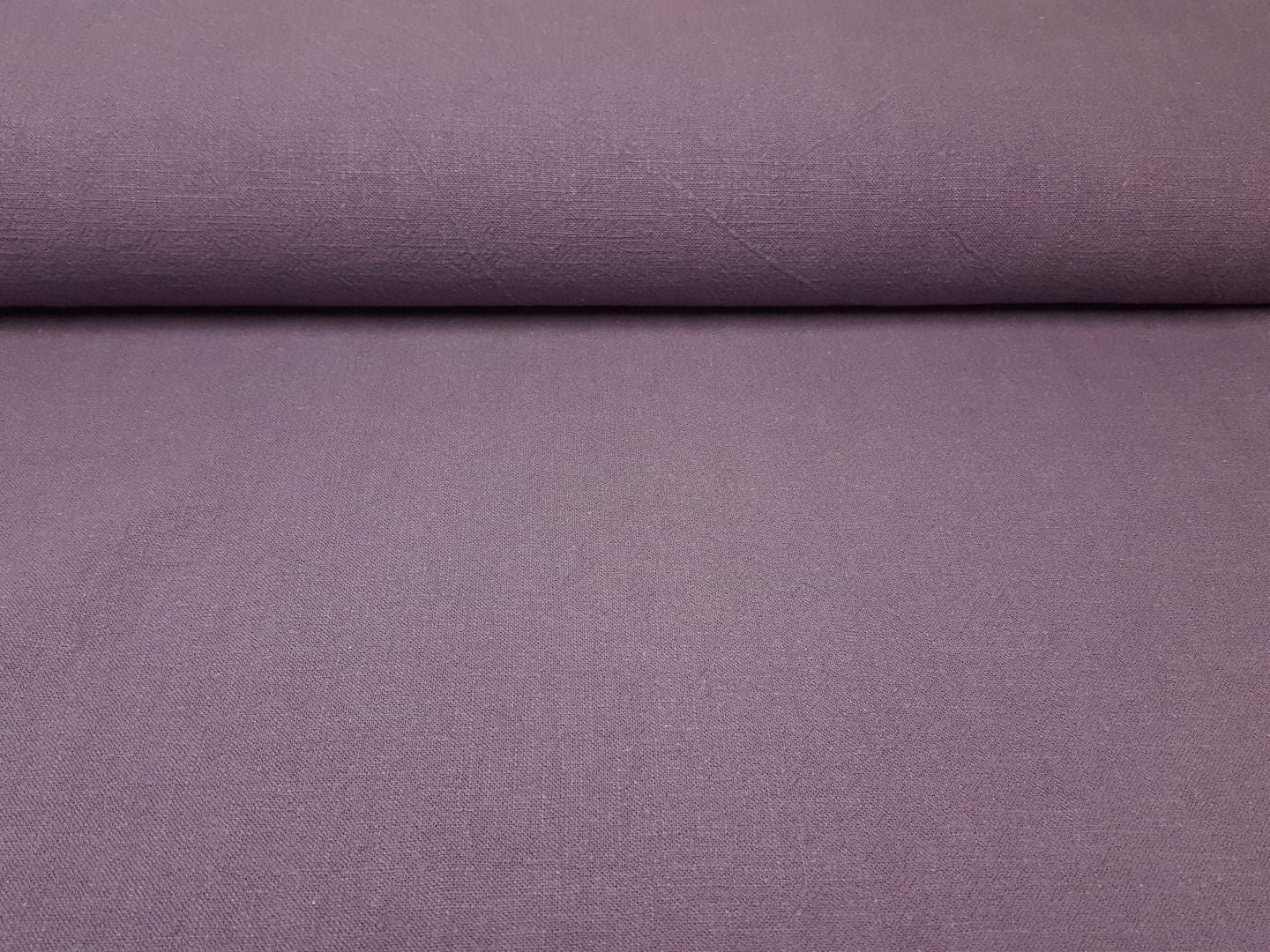 Stonewashed Leinen mauve