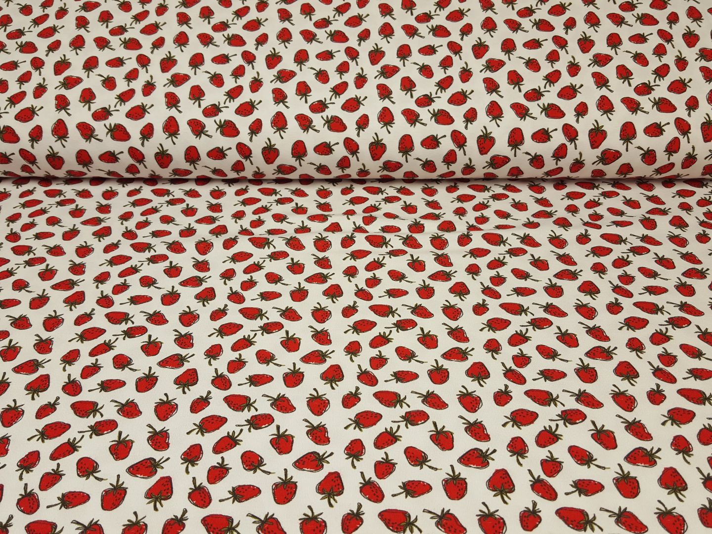 Strawberries weiss/rot/grün