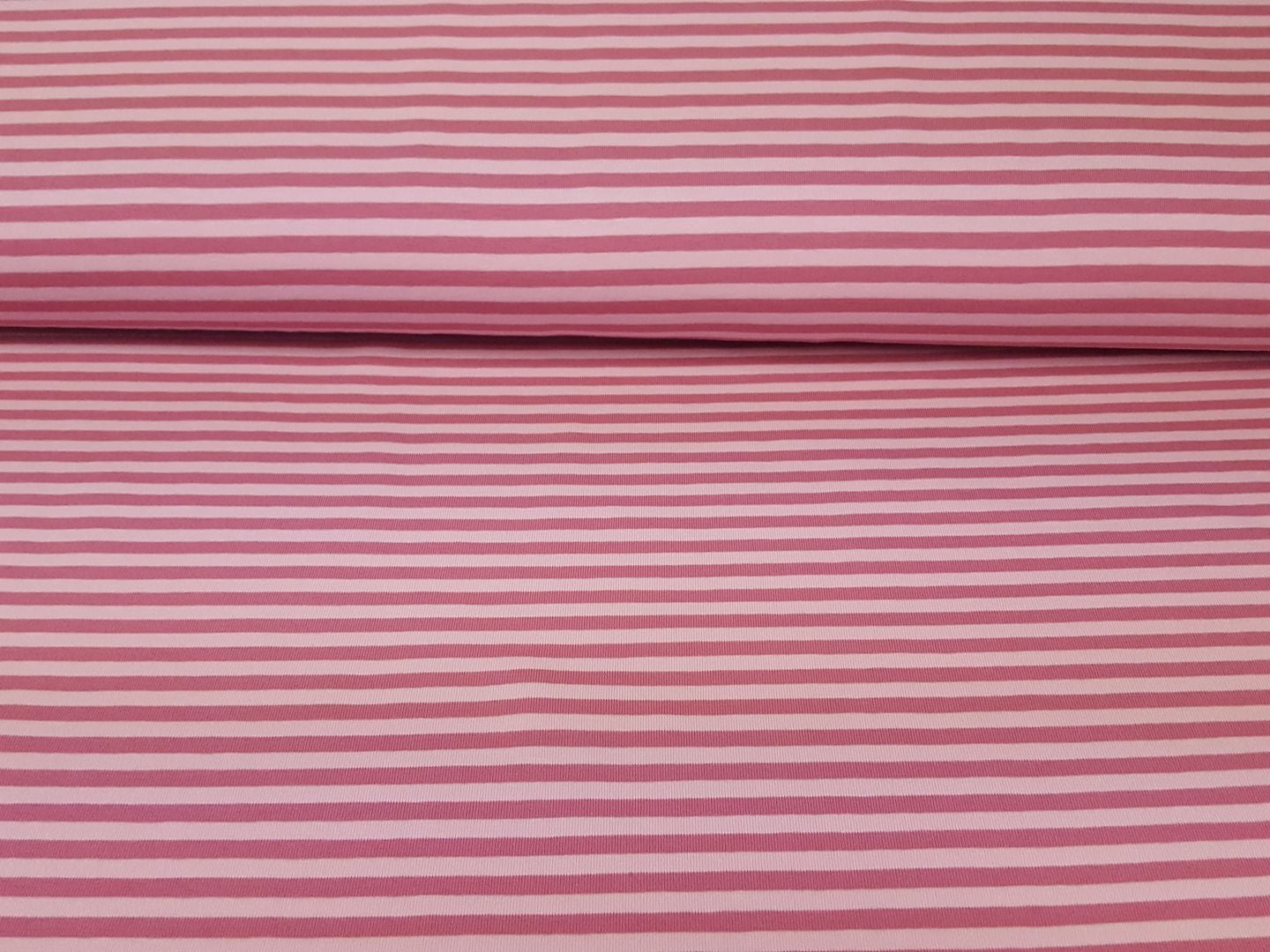 Streifen/Stripe altrosa/hellrosa