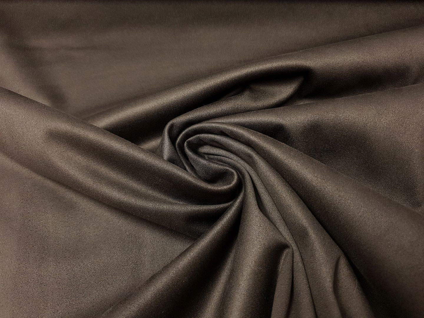 Suede dunkelbraun