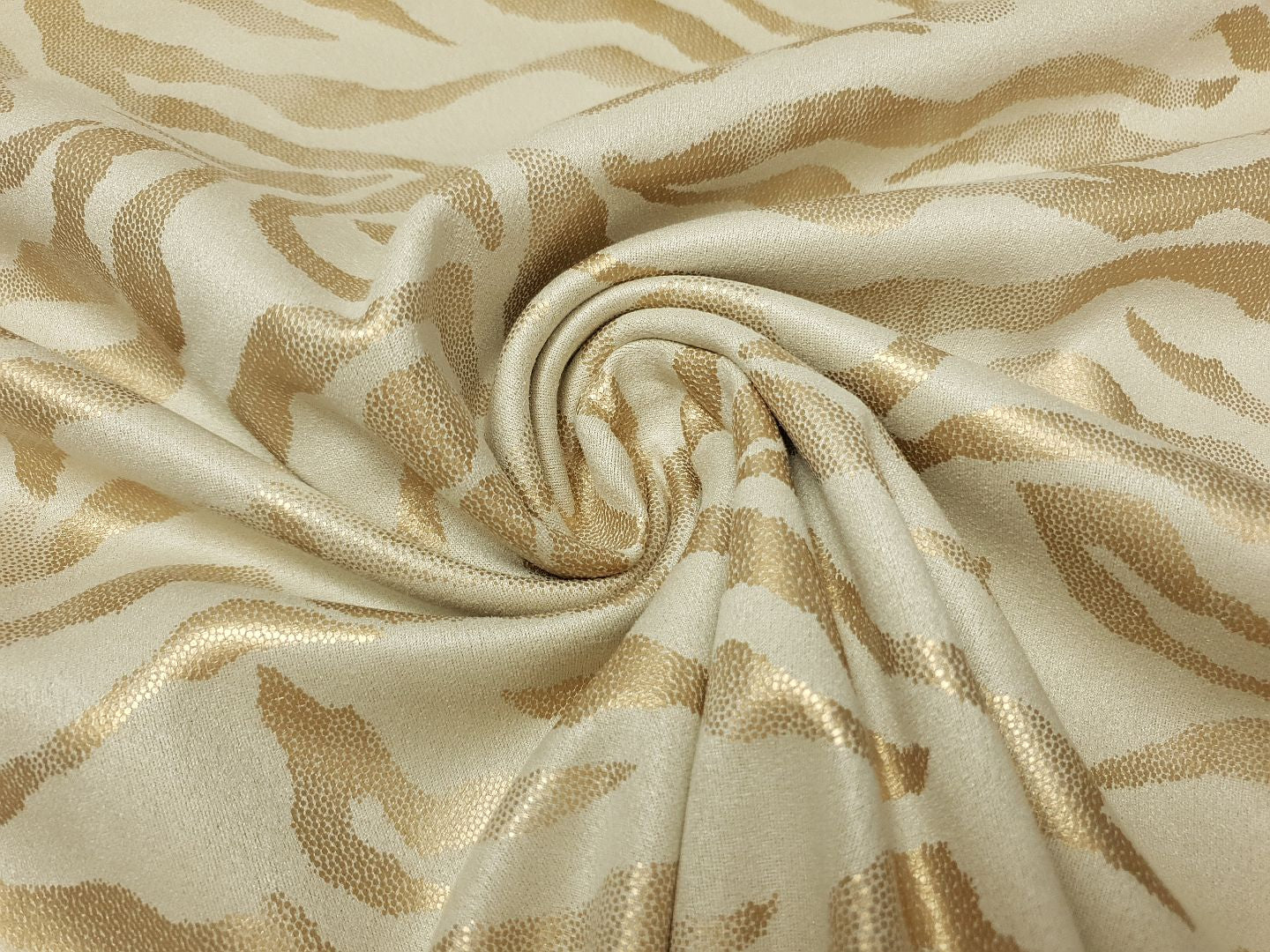 Suede Zebra sand/gold