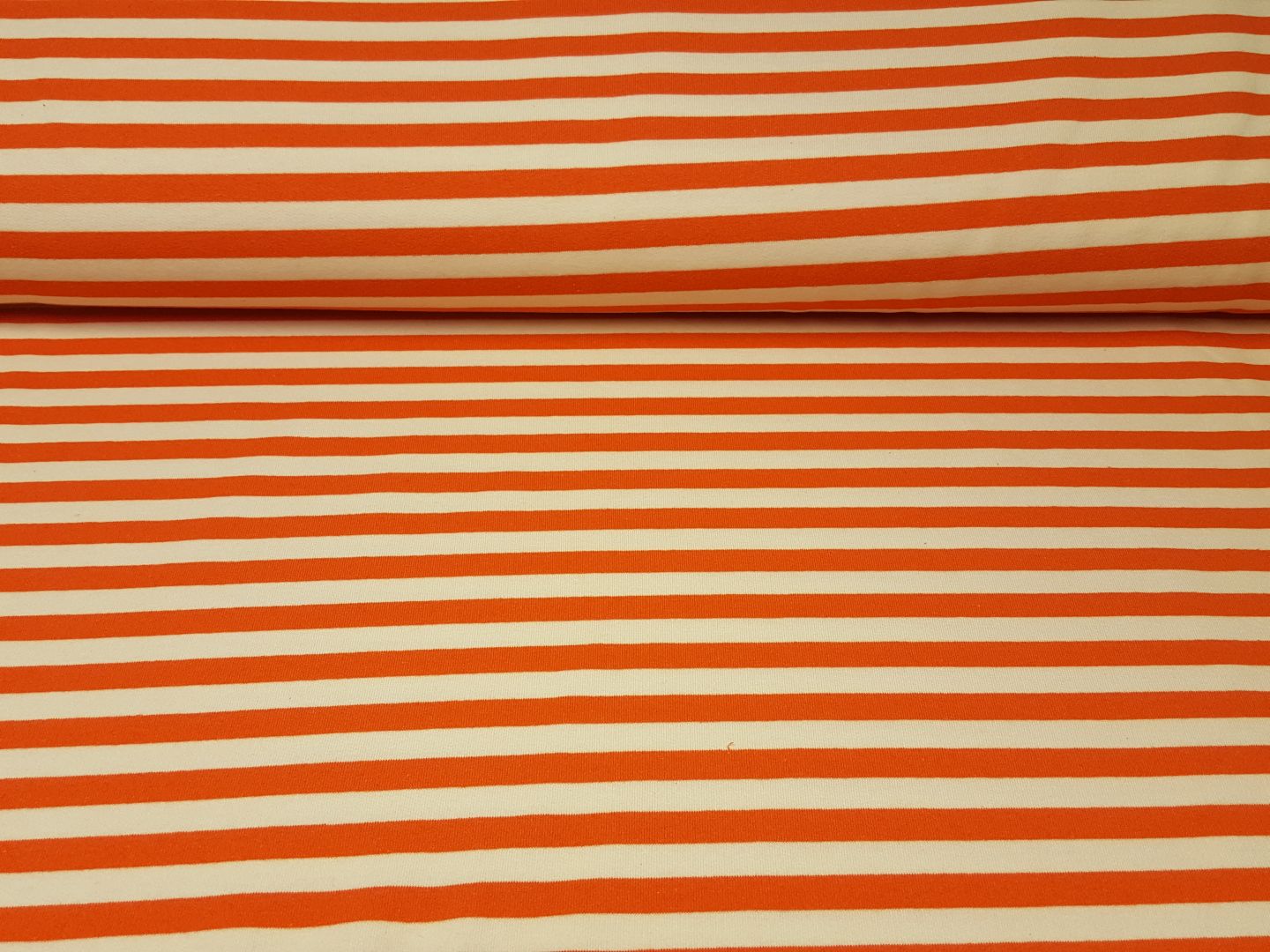 Summer Stripe kürbis/ecru