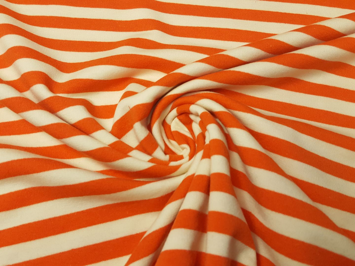 Summer Stripe kürbis/ecru
