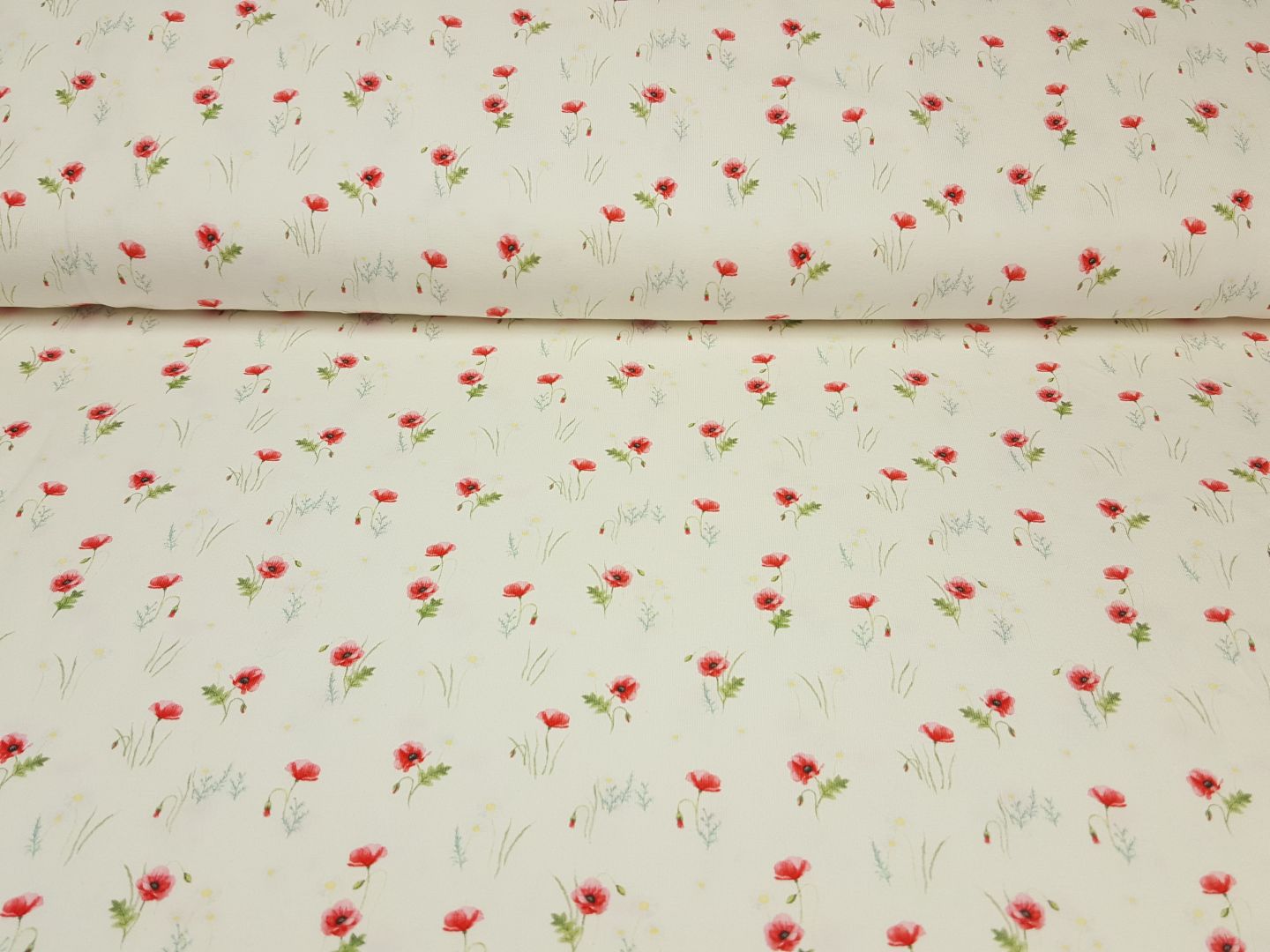 Susan offwhite/rot/grün