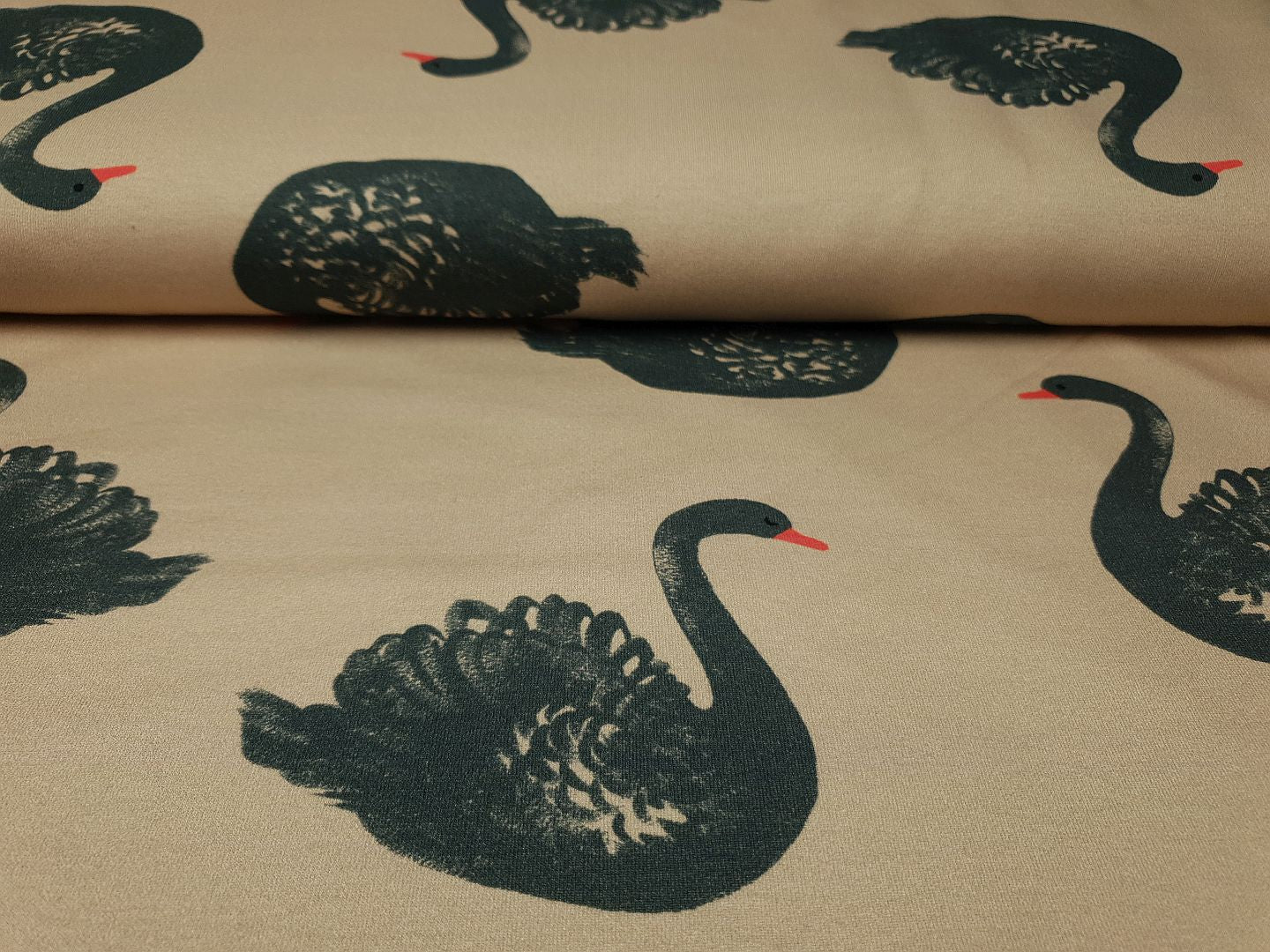 Sweet Swan beige/anthrazit/rot