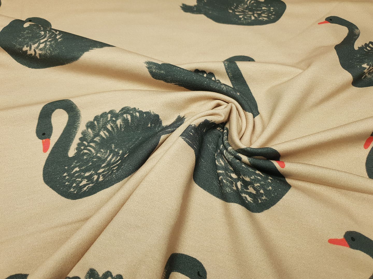 Sweet Swan beige/anthrazit/rot