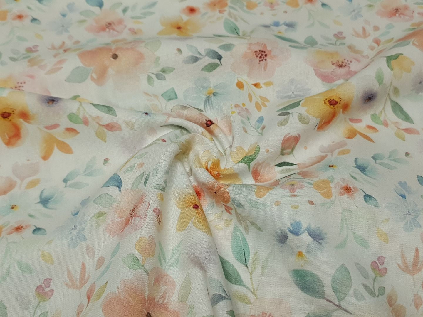 Tarrenz offwhite/gelb/blau/gün