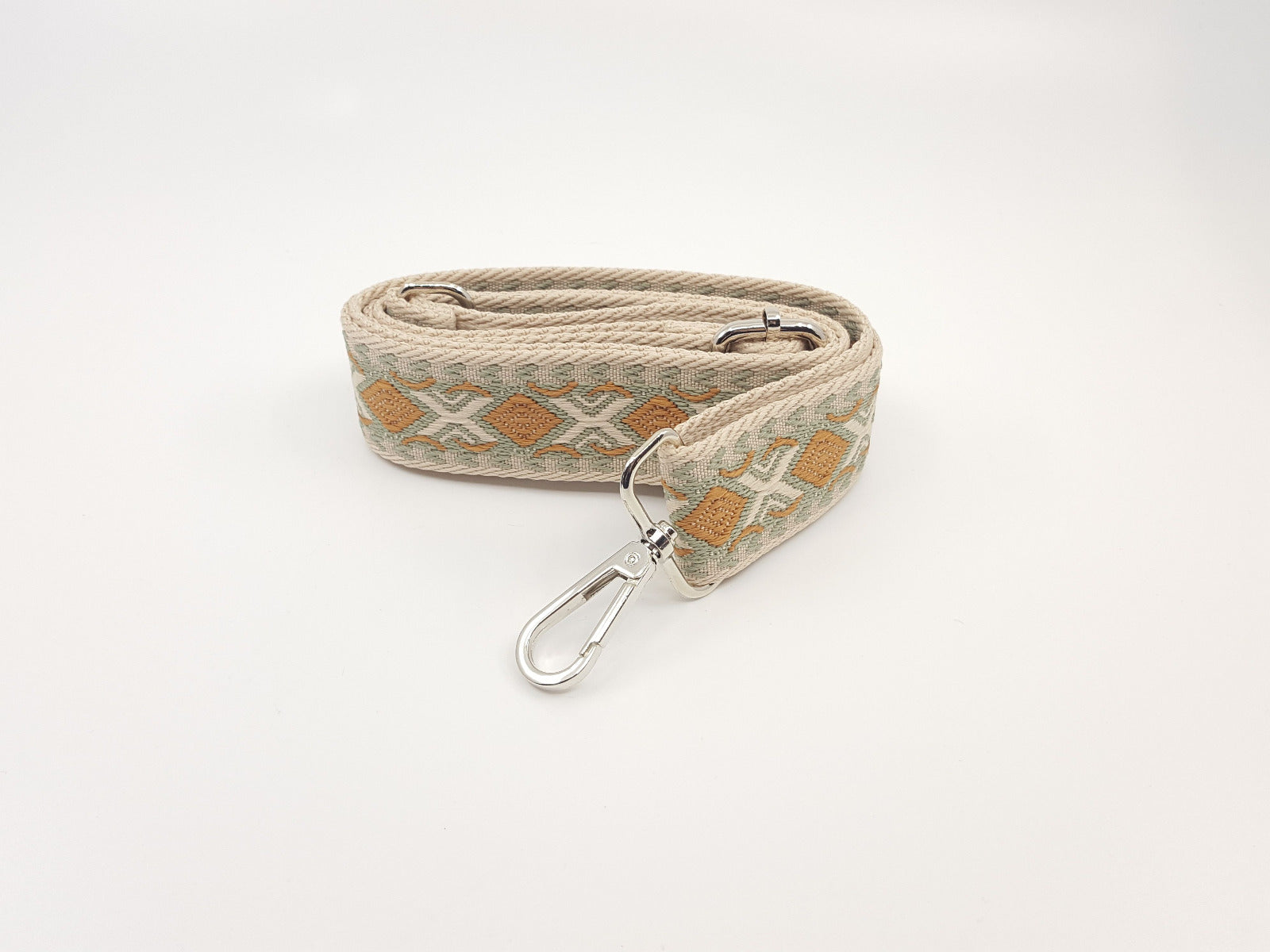 Taschengurt Orient beige/dustymint/zimt