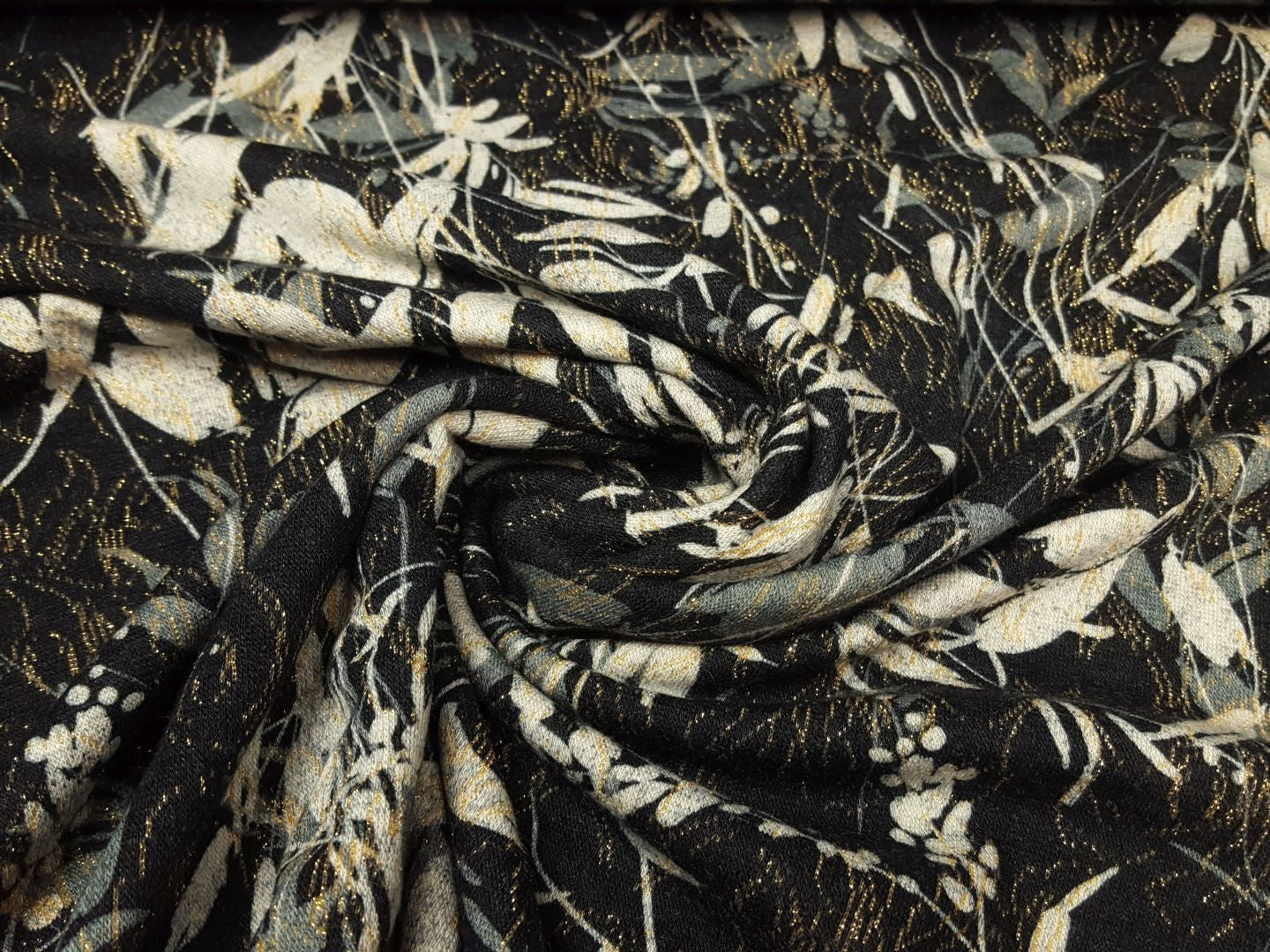 Teofil schwarz/gold/weiss