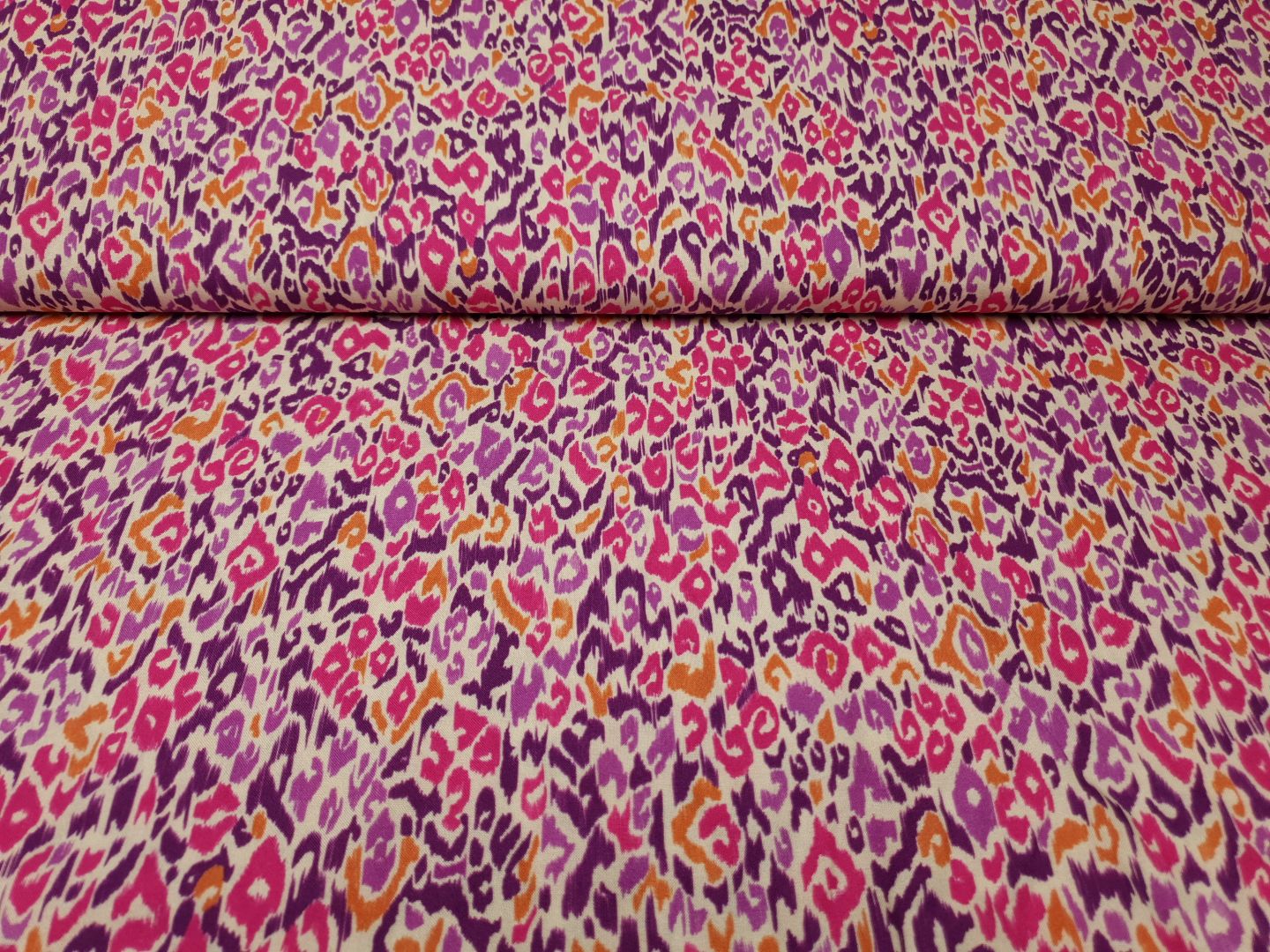 Einzelstück Thomas creme/violett/pink