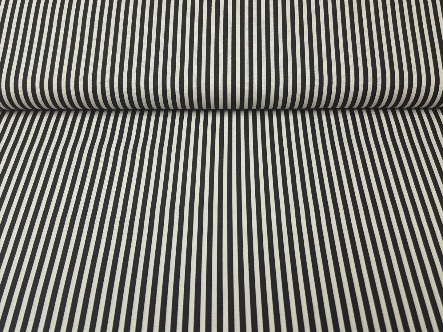 Timeless Treasures Stripe schwarz/weiss