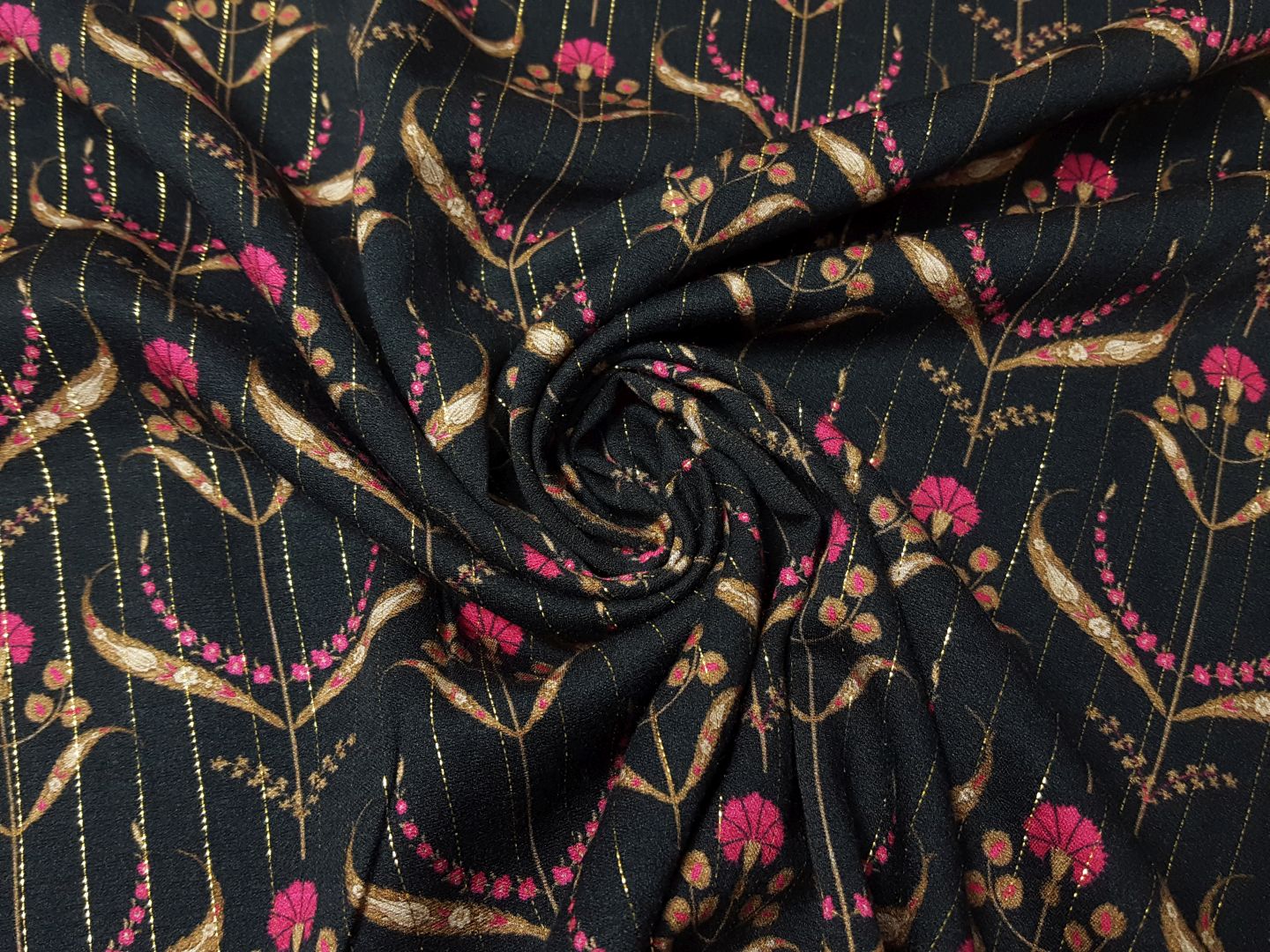 Tina schwarz/gold/pink