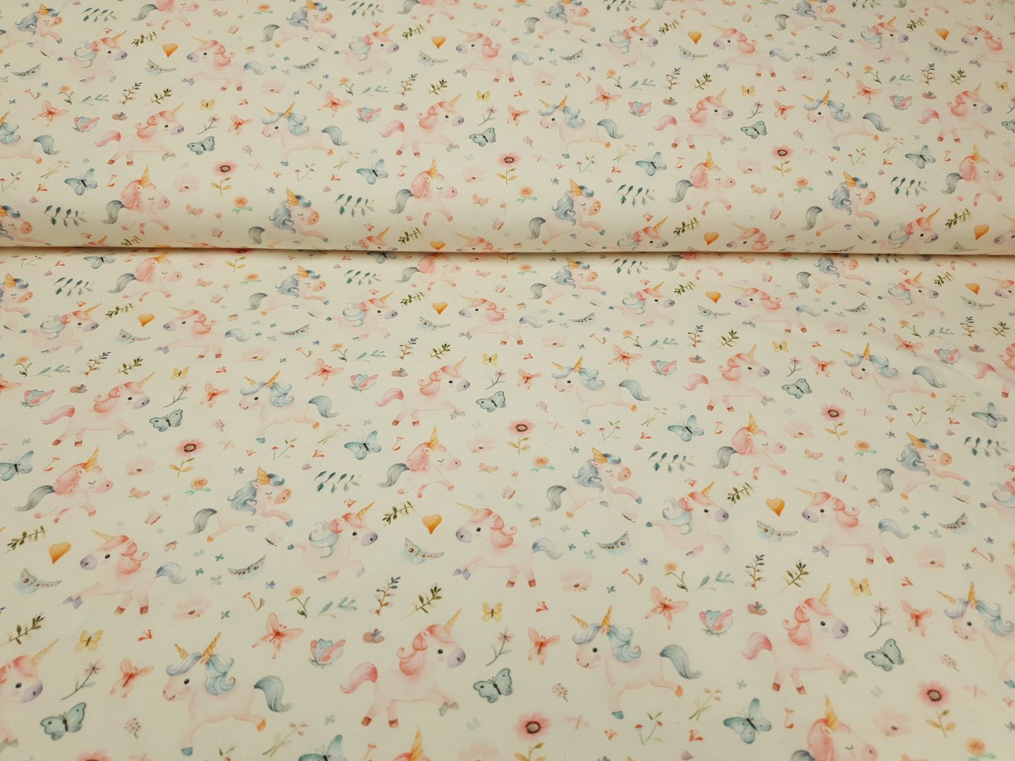 Traumland offwhite/rosa/bunt