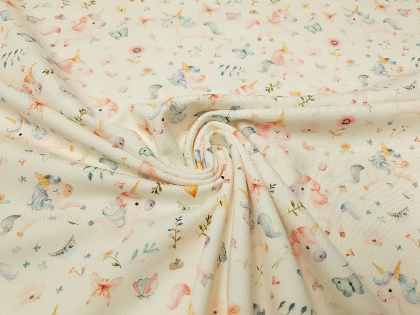 Traumland offwhite/rosa/bunt