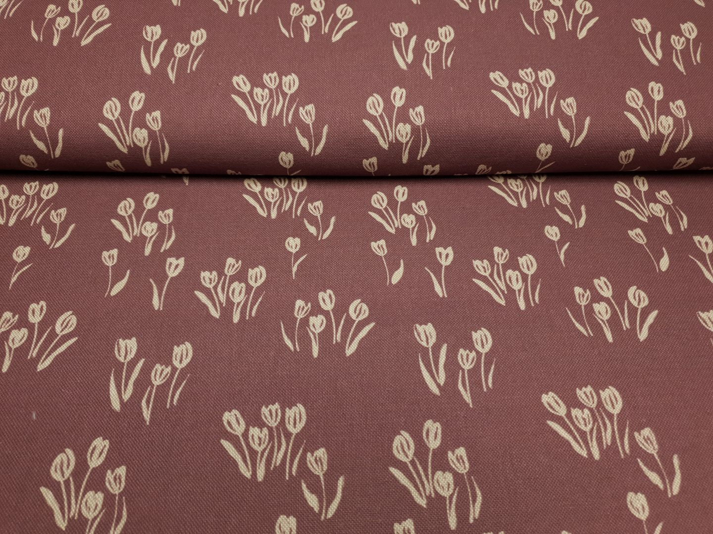 Tulips mauve/beige