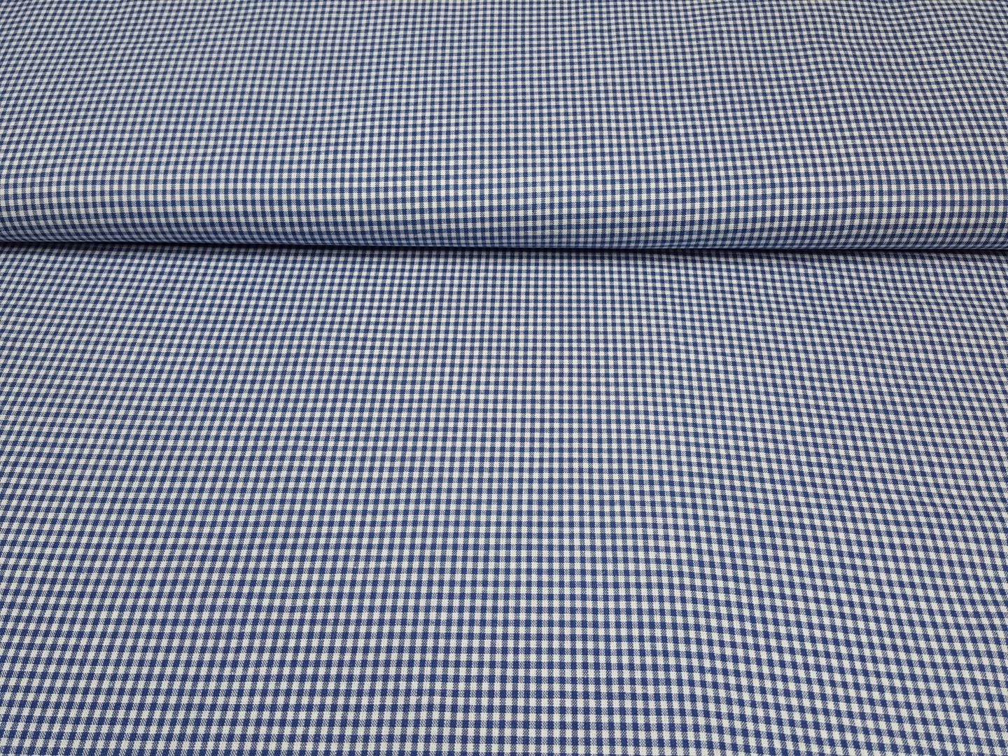 Vichy-Karo 2mm royalblau