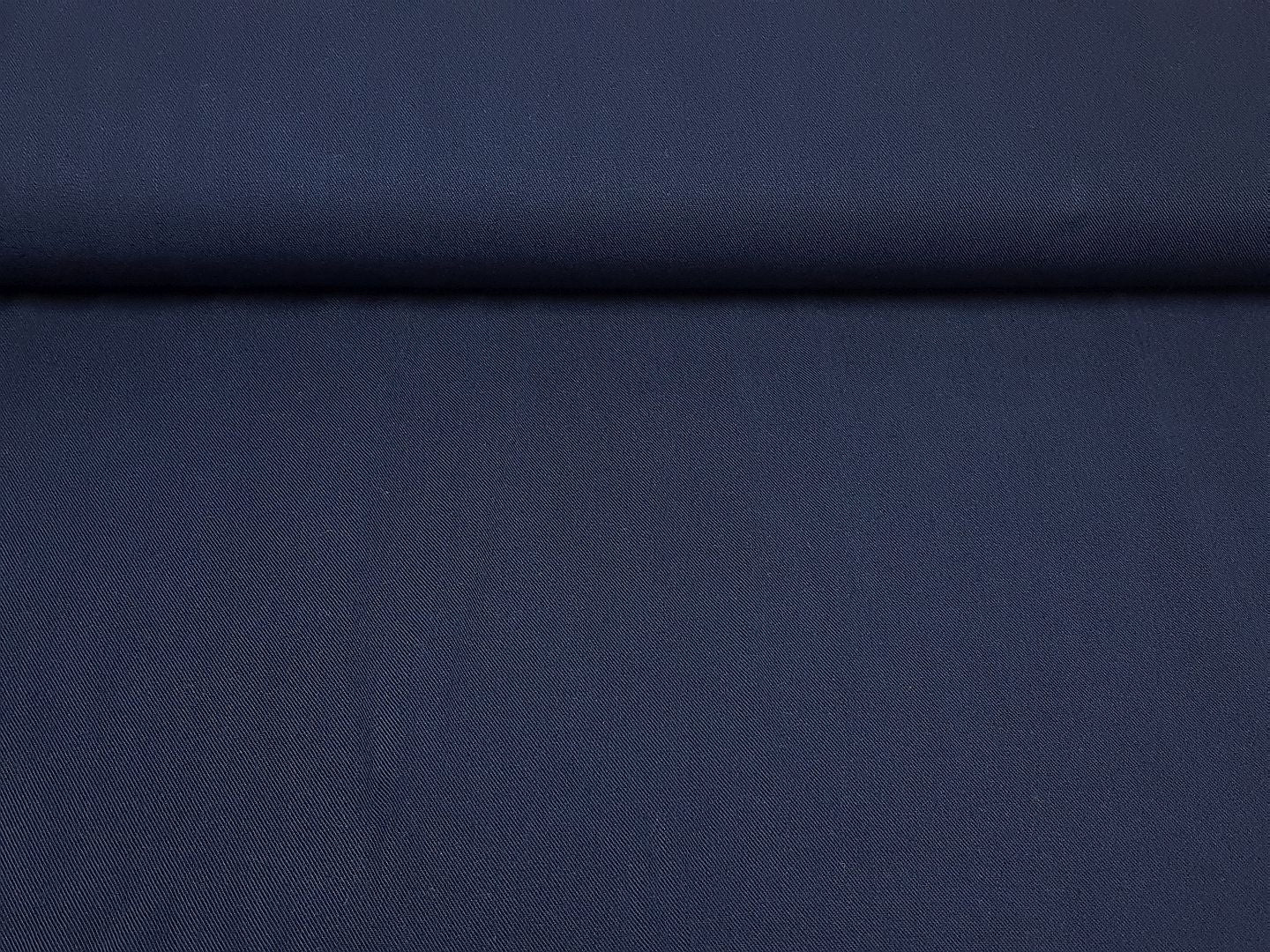 Viskose Twill navy
