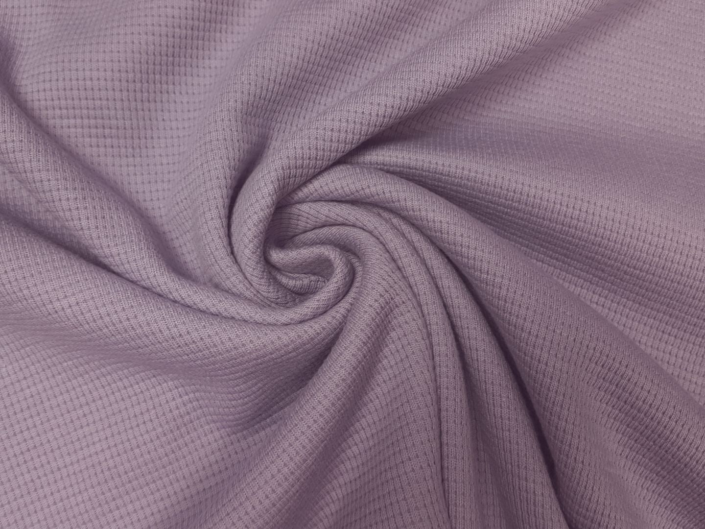 Einzelstück  Waffeljersey lila