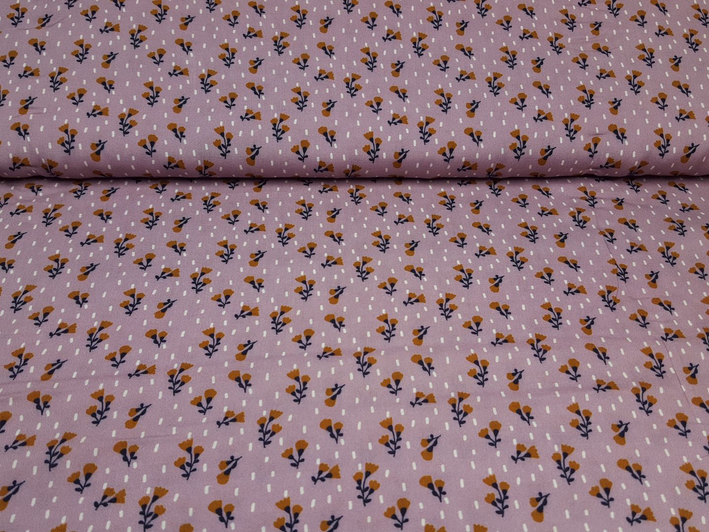 Einzelstück Waltz mauve/ocker/ecru