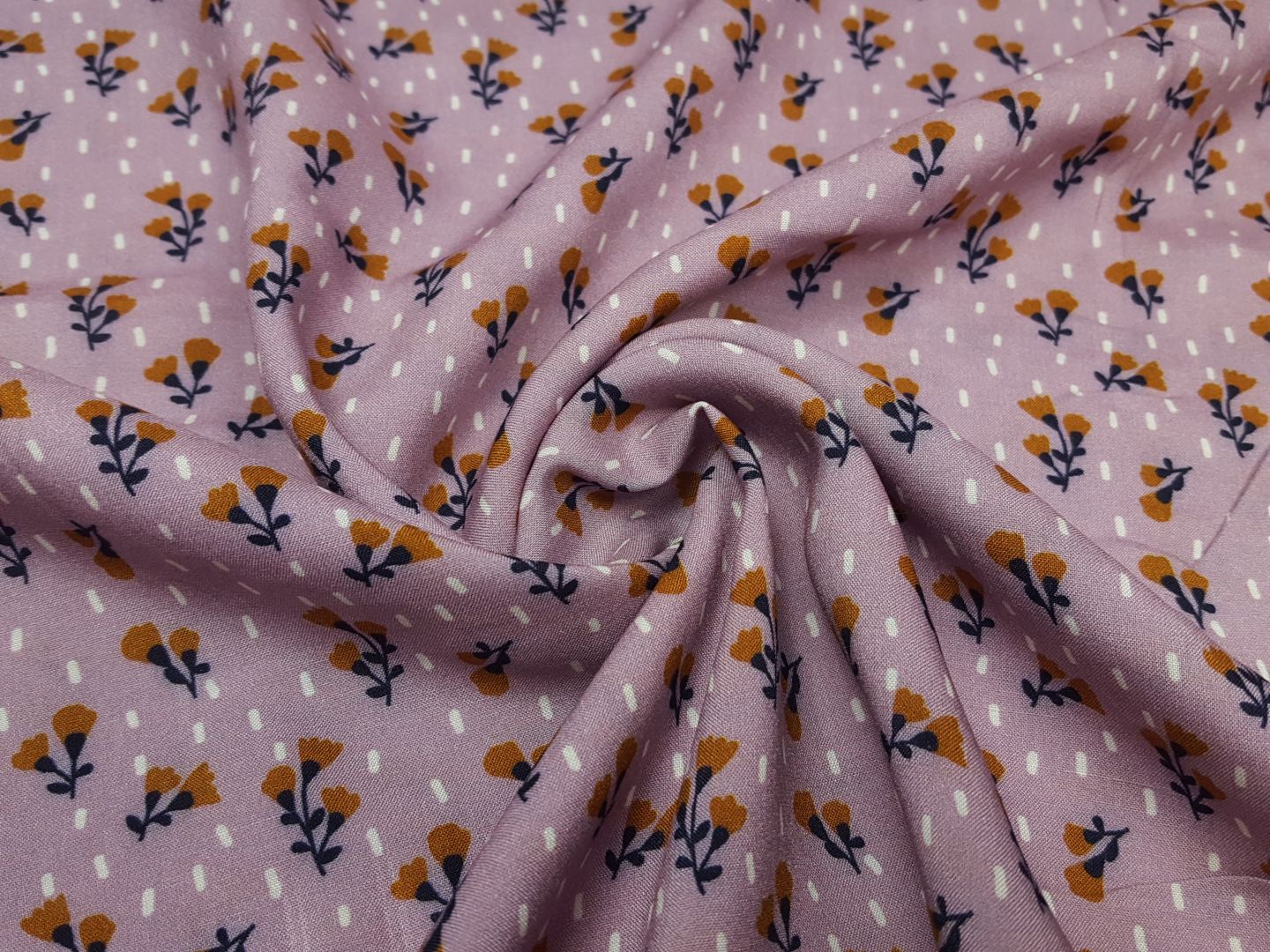 Einzelstück Waltz mauve/ocker/ecru