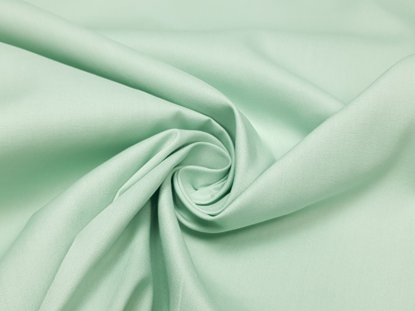 Popeline Uni pastel mint