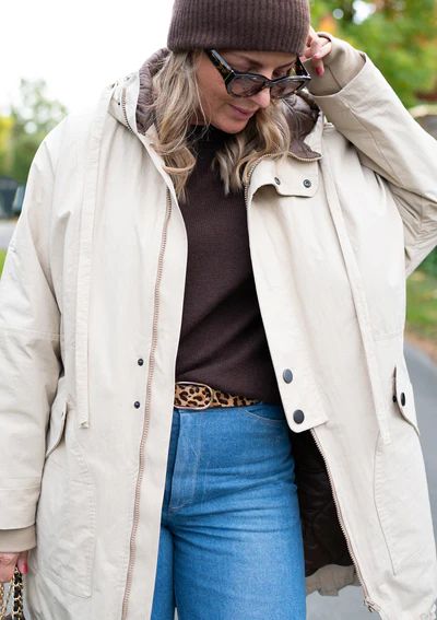 Willa O-Shape Parka Damen, Ki-ba-doo Papierschnittmuster