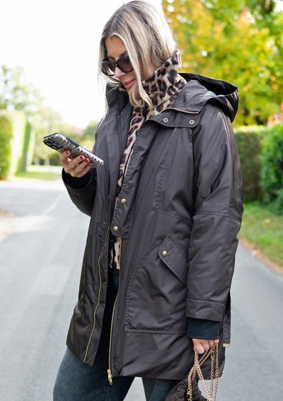 Willa O-Shape Parka Damen, Ki-ba-doo Papierschnittmuster