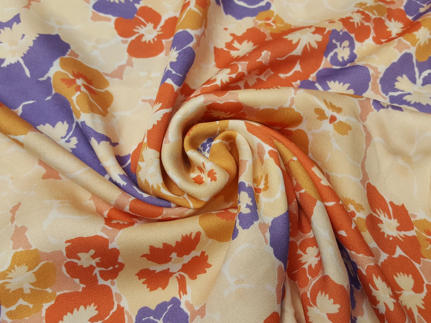 Xenia apricot/violett/creme
