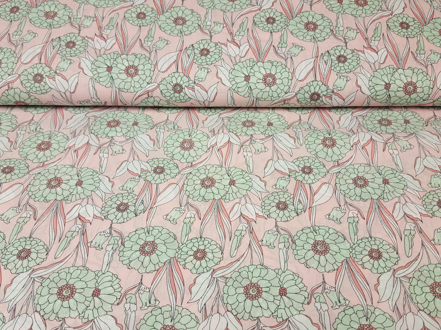 Zarcillos rosa/mint/weiss