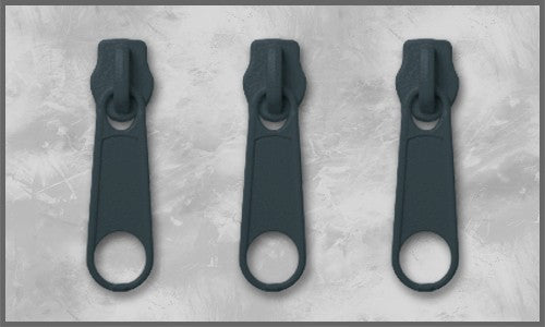 Zipper Gr. 5 blassbraun
