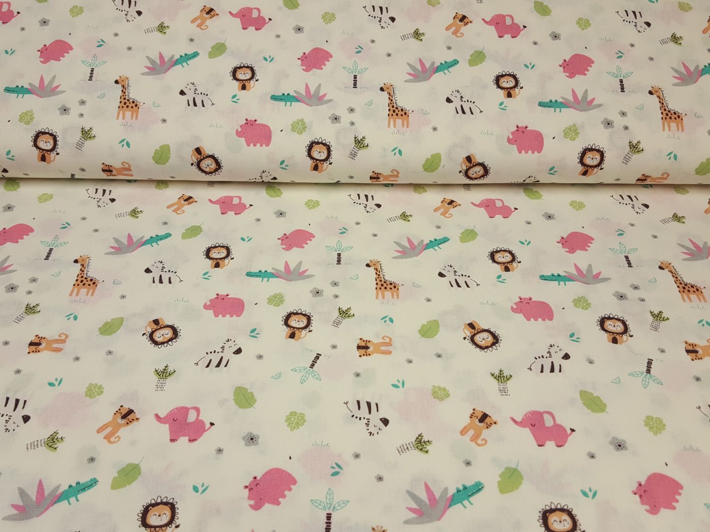 Zoo Animals offwhite/bunt