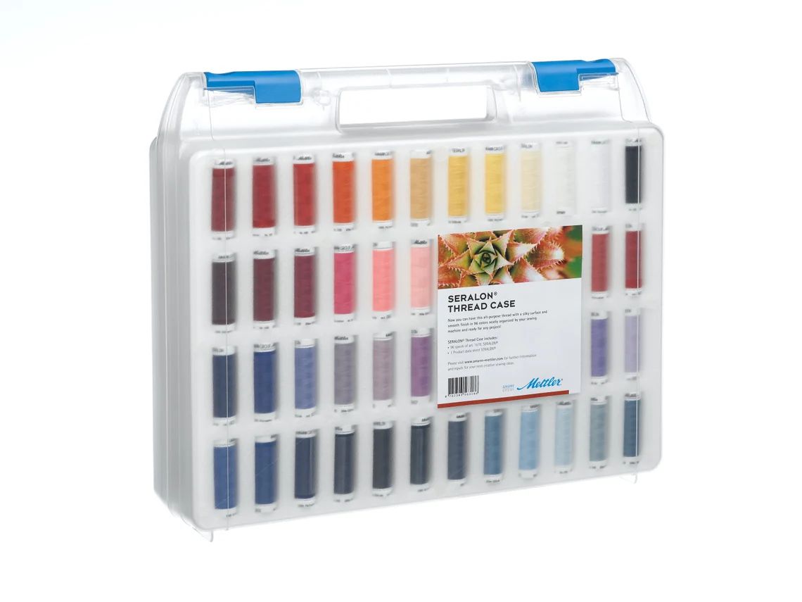 Mettler SERALON® Fadenkoffer mit 96 Spulen